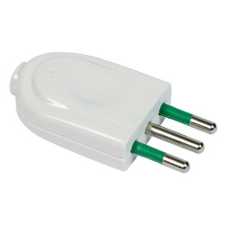 Spina 2p+t 10a bianco