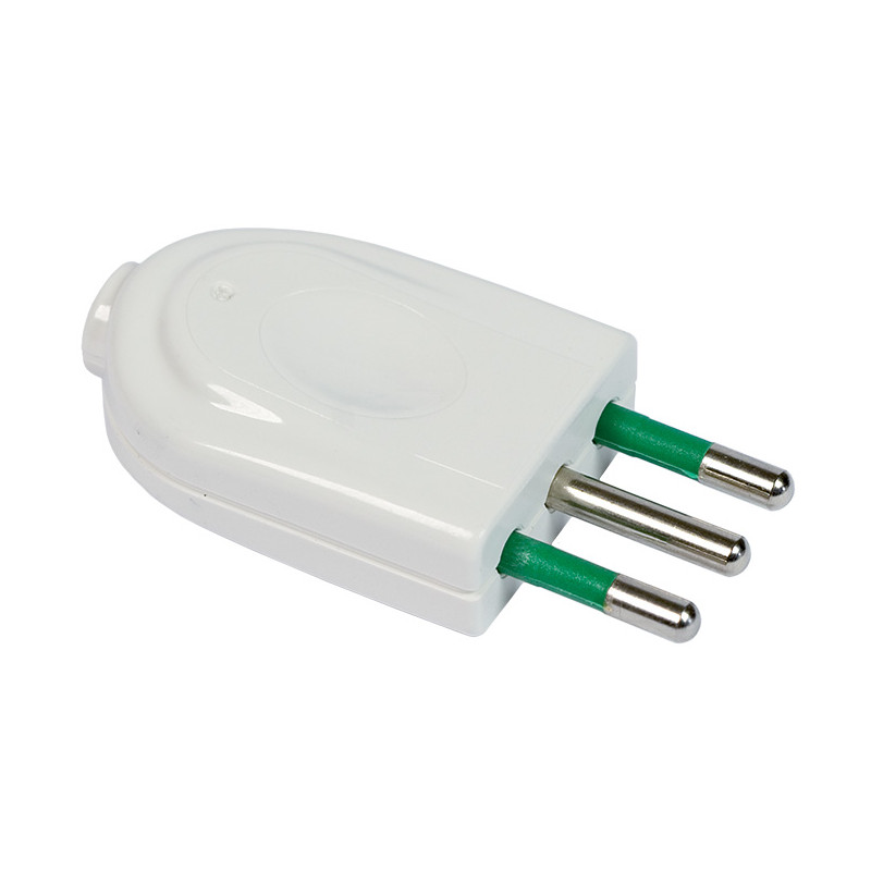 Spina 2p+t 10a bianco