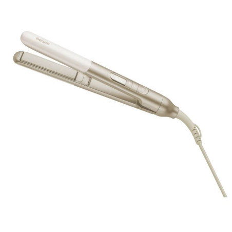 piastra per capelli beurer hs 70 43w beige/oro [10409]
