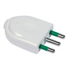 Spina 2p+t 16a bianco