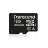 16gb scheda microsd transcend classe 10 + adattatore uhs-i [ts16gusdhc10u1]