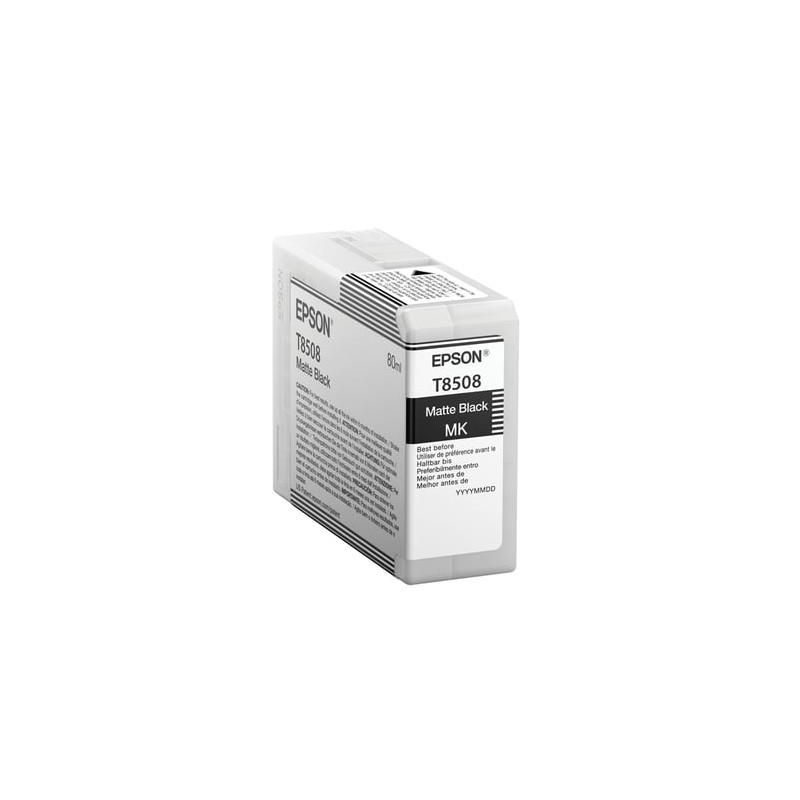 cartuccia epson opaco nero t 850 80 ml t 8508 [c13t850800]