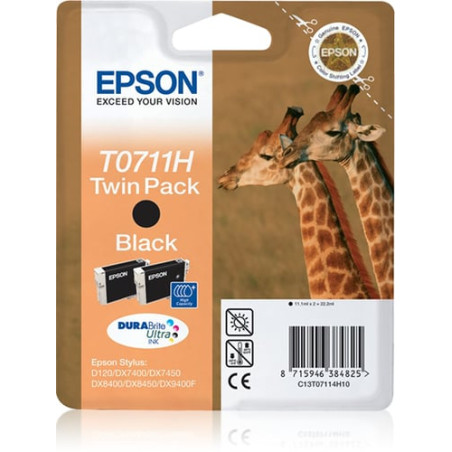 cartuccia epson twinpack per d120 - cont.2 taniche nero alta