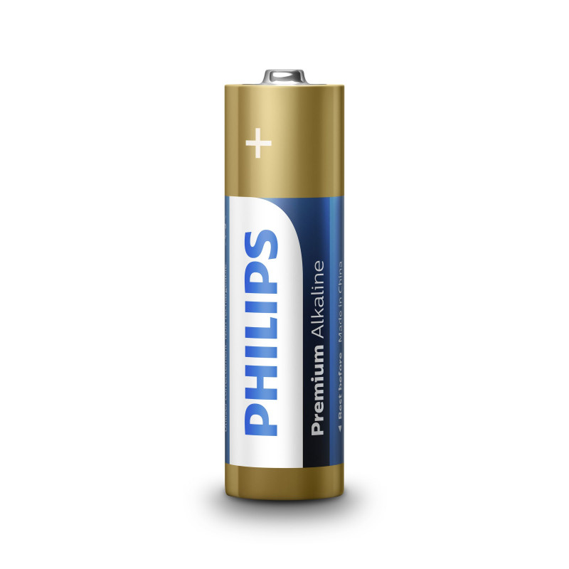 batterie philips premium alkaline aa x4 [azphiub6lr6m4b0]