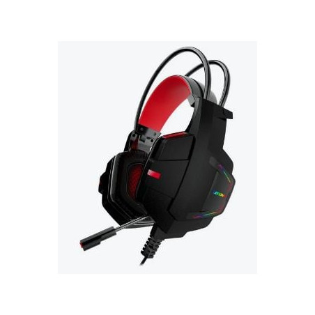 cuffie lenovo hu85 nero / rosso [hu85]