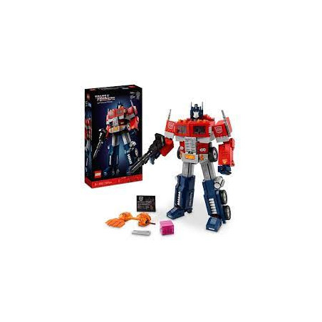 gioco da costruzione lego trasformers optimus prime multicolore [10302]