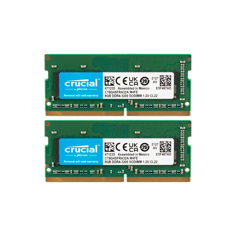 ram so-dimm ddr4 16gb crucial 3200mhz cl22 1.2v [sbcrc4g1632vr20]