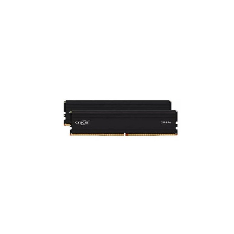 ram dimm ddr5 64gb crucial pro 5600mhz cl46 1.15v nero [sacrc506456cp20]