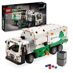 gioco da costruzione lego 42167 technic mack lr camion della spazzatura