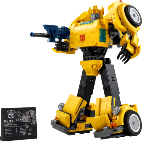 lego icons autobot bumblebee 950pz multicolore