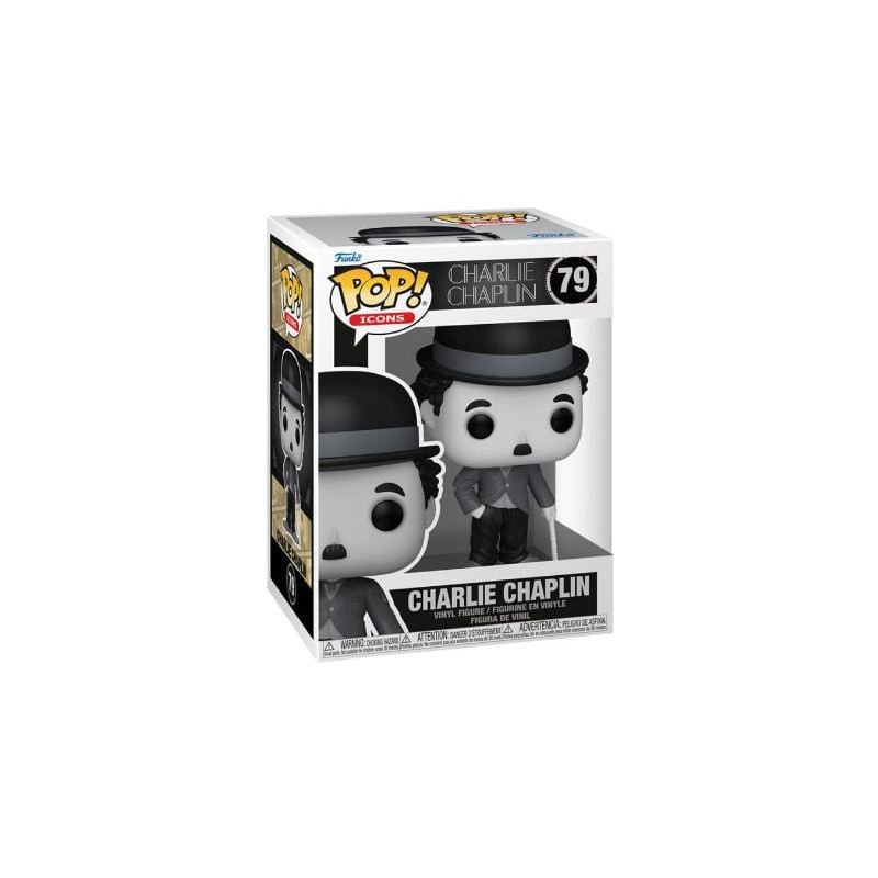 giocattolo figura funko charlie chaplin 79 multicolore