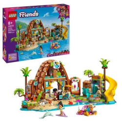 gioco di costruzione lego friends resort sulla spiaggia per vacanze