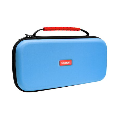 custodia trust rigida per nintendo switch 2 blu [25760]