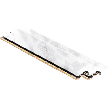 ram dimm ddr5 32gb crucial pro 6400mhz cl32 1.35v bianco [sacrc503264co2y]