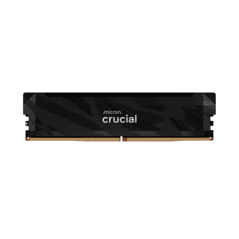 ram udimm ddr5 16gb crucial pro 6400mhz cl32 1.35v nero [sacrc501664co1x]