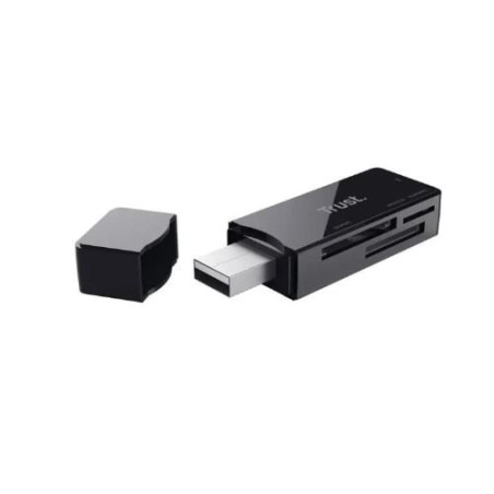 lettore di schede di memoria trust usb 3.1 usb 2.0 nero [21935]