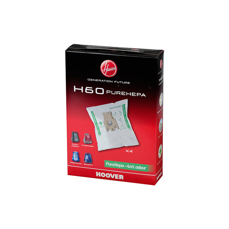 sacchetti polvere hoover h52 sensoriel 4pz [hvrh52]