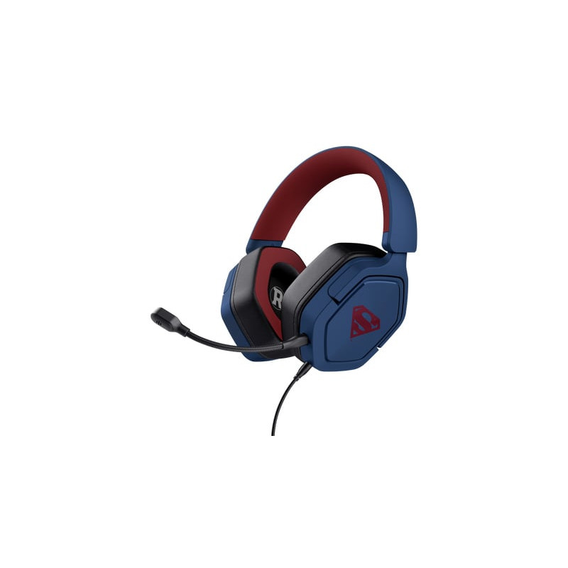 cuffie trust gxt492sm carus super-man a padiglione per gaming
