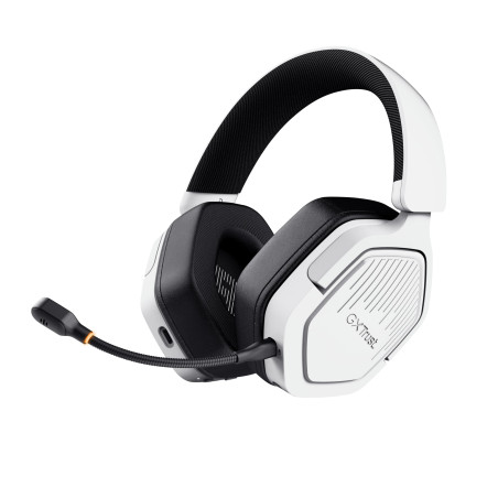 cuffie trust gxt 493w carus a padiglione per gaming 3.5mm con microfono