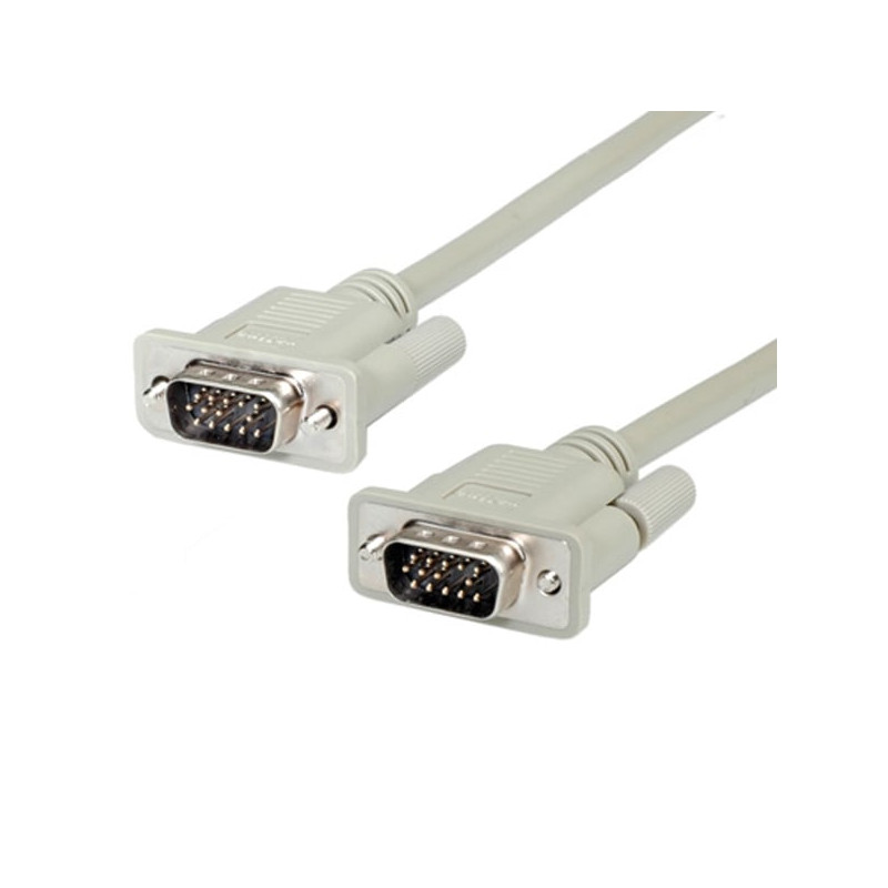 Cavo monitor vga m/m 5 m