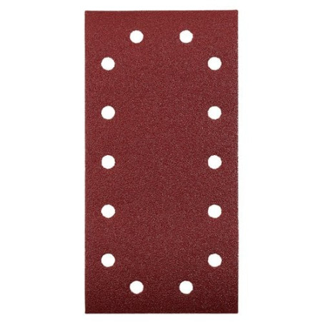 foglio abrasivo kwb di corindone autoadesivi 115x230mm grana 40 5pz