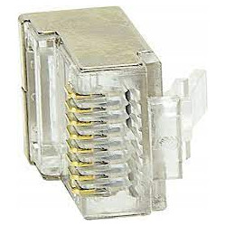 modulo rj45 alantec stp 5e trasparente [akaicksawab0141]