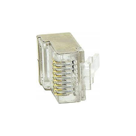 modulo rj45 alantec stp 5e trasparente [akaicksawab0141]