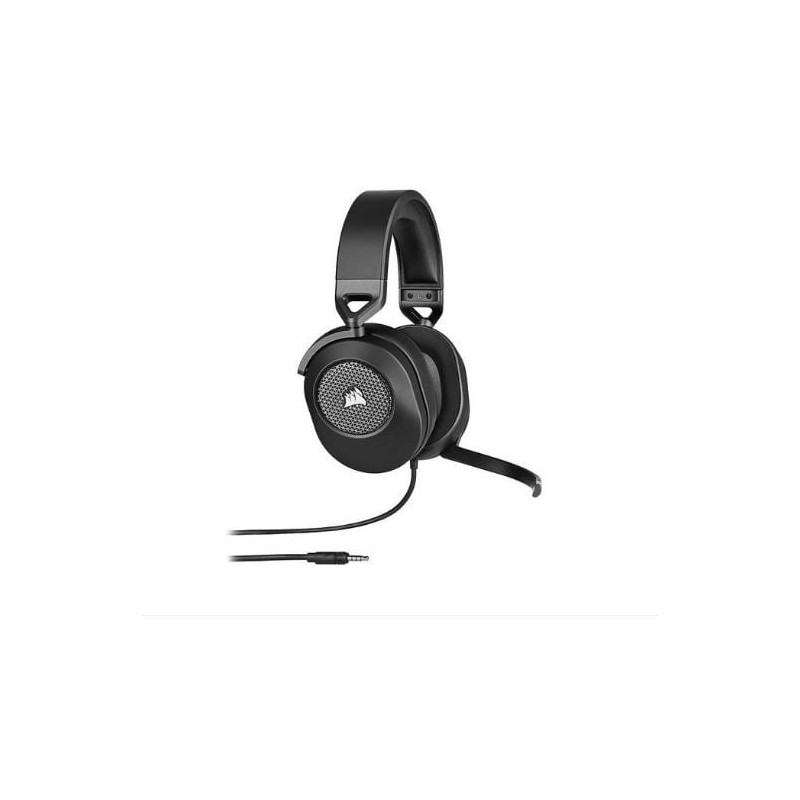 cuffie corsair hs65 surround a padiglione per gaming 3.5mm con microfono