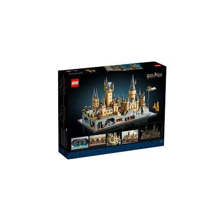 gioco da costruzione lego harry potter castello di hogwarts e aree