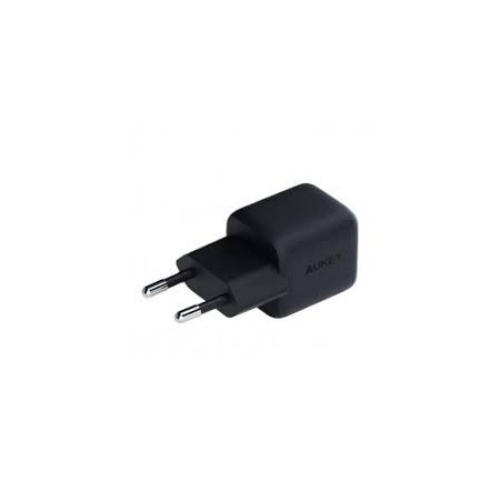 alimentatore da parete aueky usb typo c caricabatterie da 30w nero