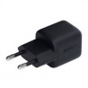 alimentatore da parete aueky usb typo c caricabatterie da 30w nero