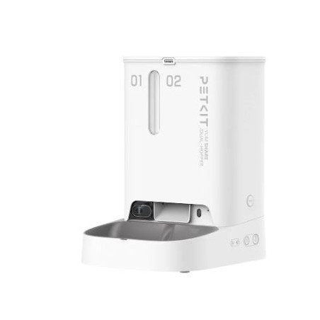 distributore di cibo petkit yumshare dual hopper intelligente con