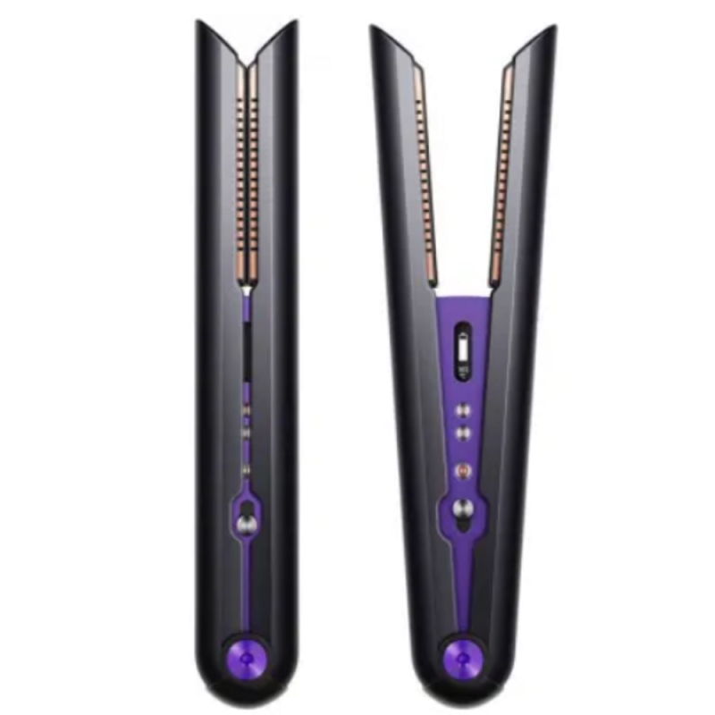 piastra per capelli dyson corrale hs07 10.8-16.8v 200w nero/viola