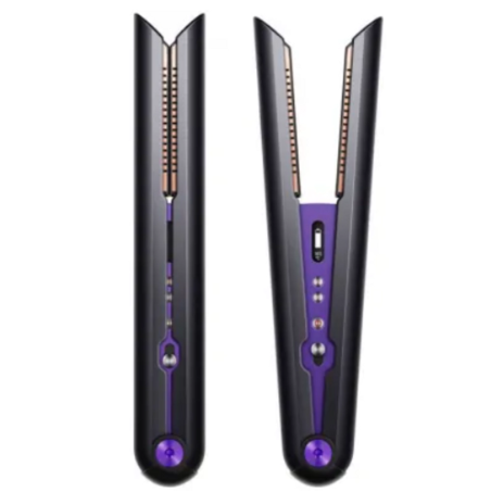 piastra per capelli dyson corrale hs07 10.8-16.8v 200w nero/viola