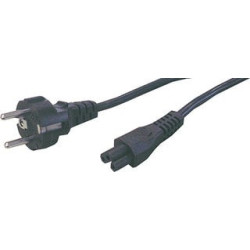 Cavo alimentazione c5 f a schuko 1,8 mt nero