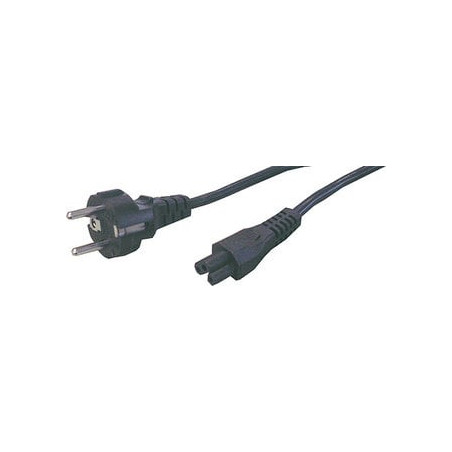 Cavo alimentazione c5 f a schuko 1,8 mt nero