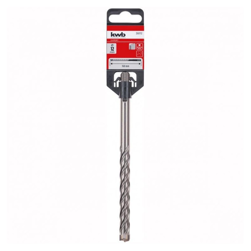 punta kwb sds trapano hb4x 12x160mm acciaio inossidabile