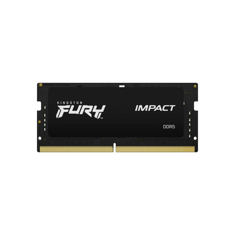 ram so-dimm ddr5 16gb kingston fury impact 6400 cl3 [sbkin501664bi10]