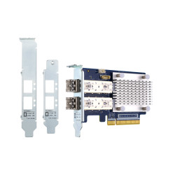 scheda di rete qnap dual-port adattatore interno in fibra 32000mbit/s
