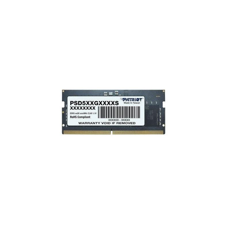 ram sodimm ddr5 12gb patriot memory signature line 5600mhz cl46 1.1v