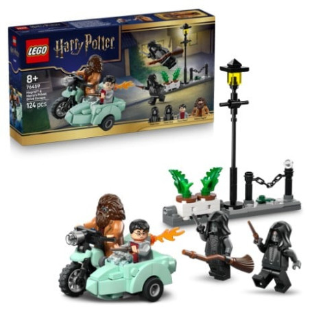 gioco da costruzione lego harry potter 76459 la fuga di hagrid e