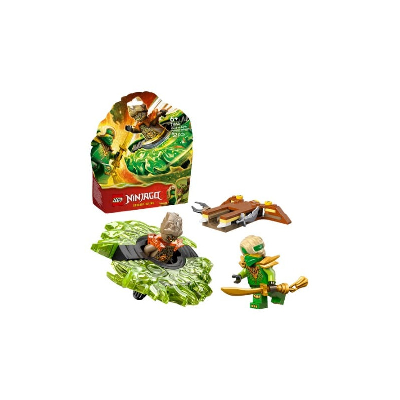 gioco da costruzione lego ninjago lloyd contro il mostro elementale