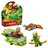 gioco da costruzione lego ninjago lloyd contro il mostro elementale