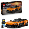 kit di costruzione lego speed champions 77257 mclaren w1 nero/arancione