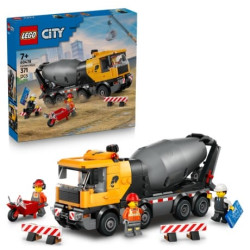 gioco da costruzione lego city 60478 betoniera multicolore 371pz