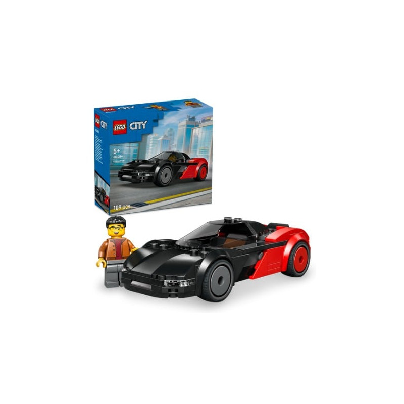 gioco da costruzione lego city 60486 supercar elettrica multicolore