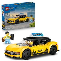 gioco da costruzione lego city 60487 taxi giallo multicolore 122pz