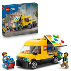 gioco da costruzione lego city 60500 il furgone lego multicolore