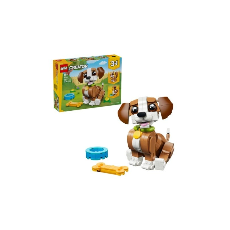 gioco da costruzione lego creator 31382 3in1 cucciolo giocoso multicolore