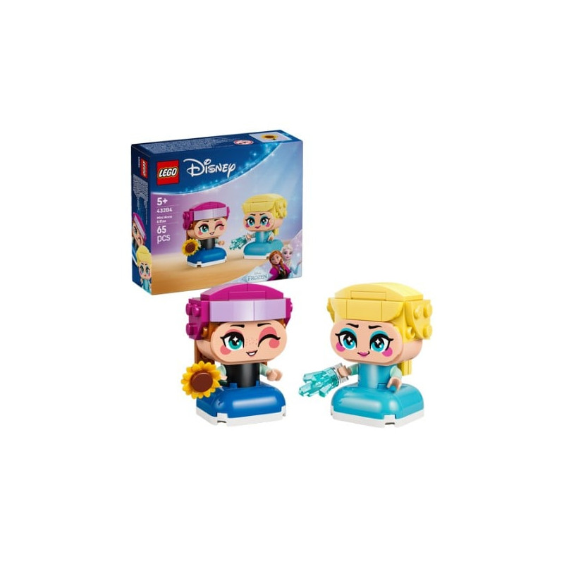 gioco da costruzione lego disney 43284 mini anna ed elsa multicolore